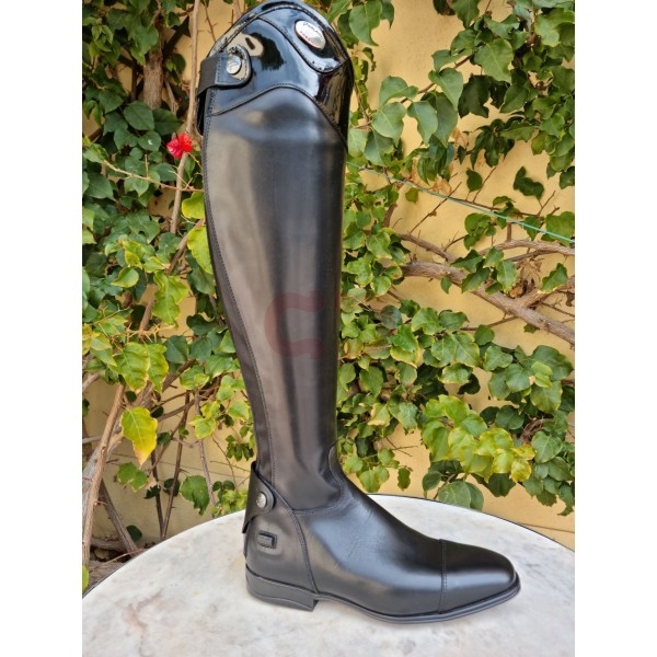 Bottes D'Équitation Longues Pour Femmes En Cuir PU - Taille 34 à 43, Laçage Avant, Débutantes, Noir Ou Marron